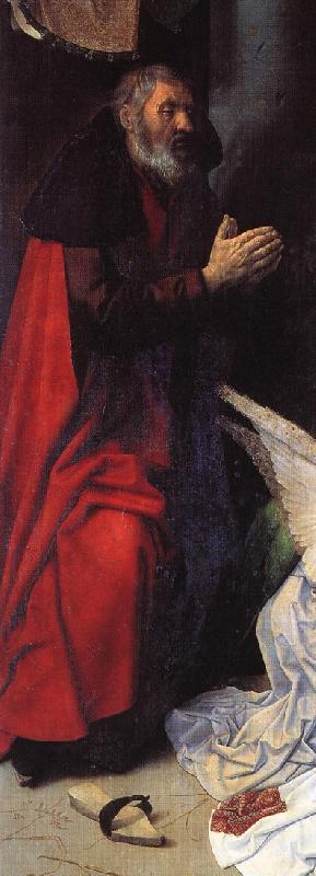 GOES, Hugo van der The Adoration of the Shepherds France oil painting art